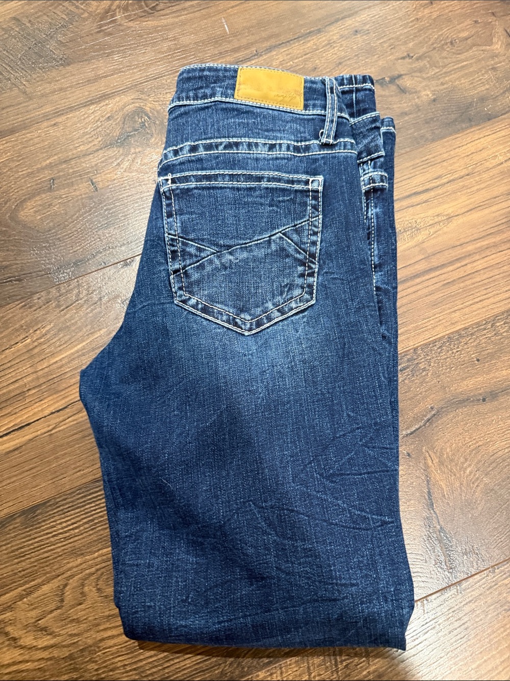 Daytrip Women's Dark Blue Straight Leg Jeans